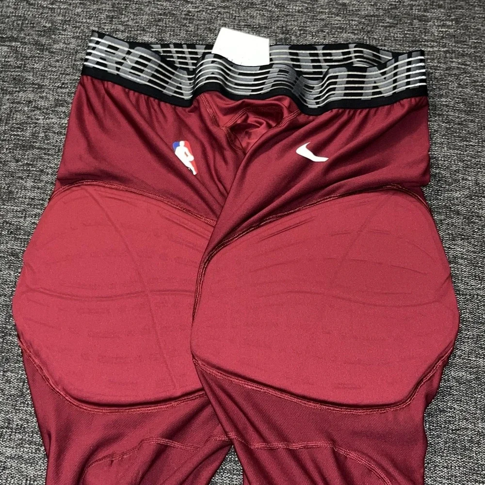 Nike Pro Jam Leggings Mens 3XLT Red Padded Compression Basketball 881963-677